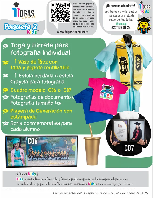 🎒 Paquete Kids 2 Muestra Completa